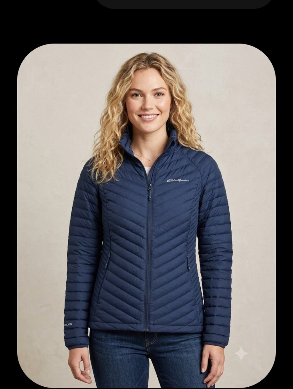 Eddie Bauer Down FIRST ASCENT Quilted Puffer Jacket
